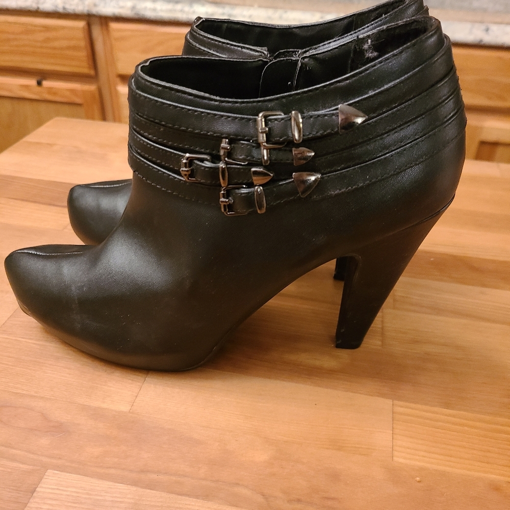 Heeled Ankle Booties